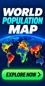 Explore the world population map at PopulationMap